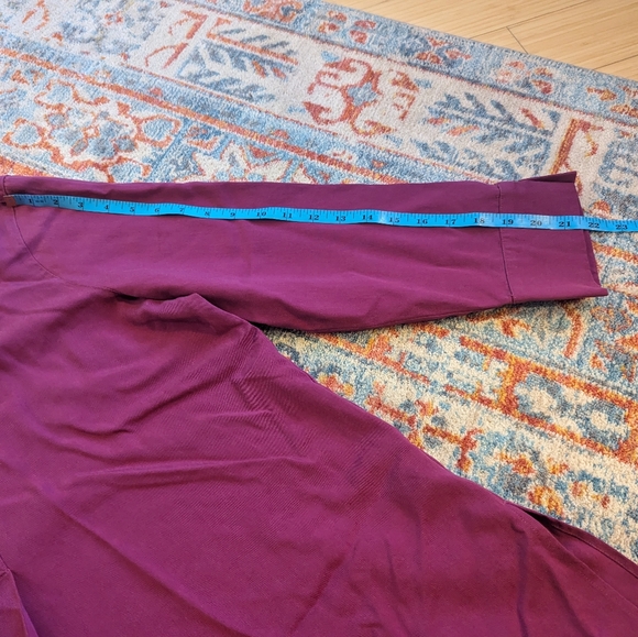 Soft Surroundings Hutton Popover Blouse Wmns Large PinkPurple Tencel Lyocell 136 - Picture 12 of 12